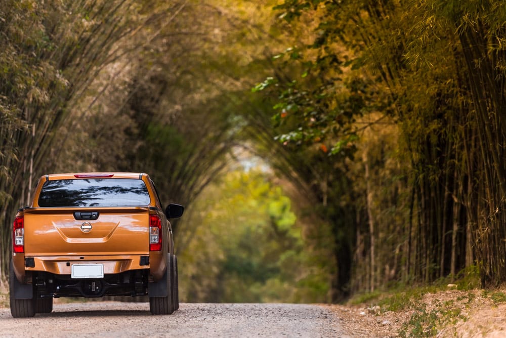 4WD Vehicle On Road